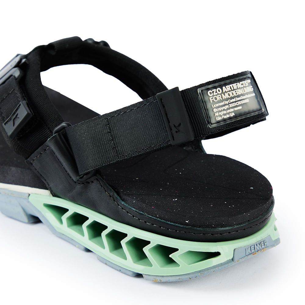 Sandália Kenner Rakka Craft Thong Preto