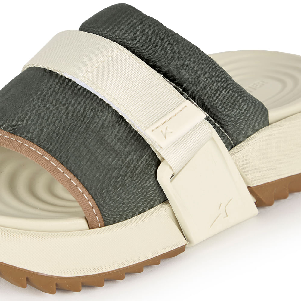 Sandália Kenner Raytek Slide Bege