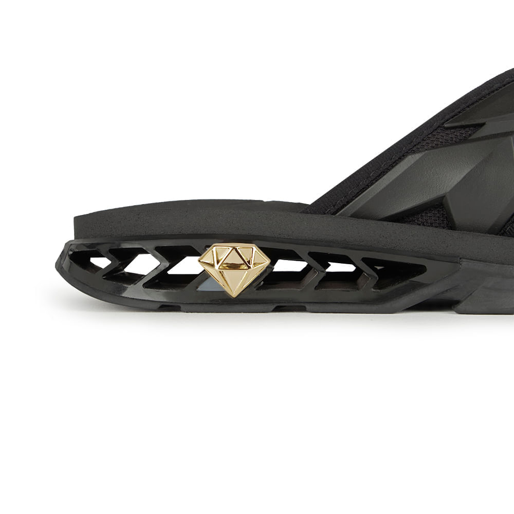 Pin Diamante Rakka - Lado Direito Dourado