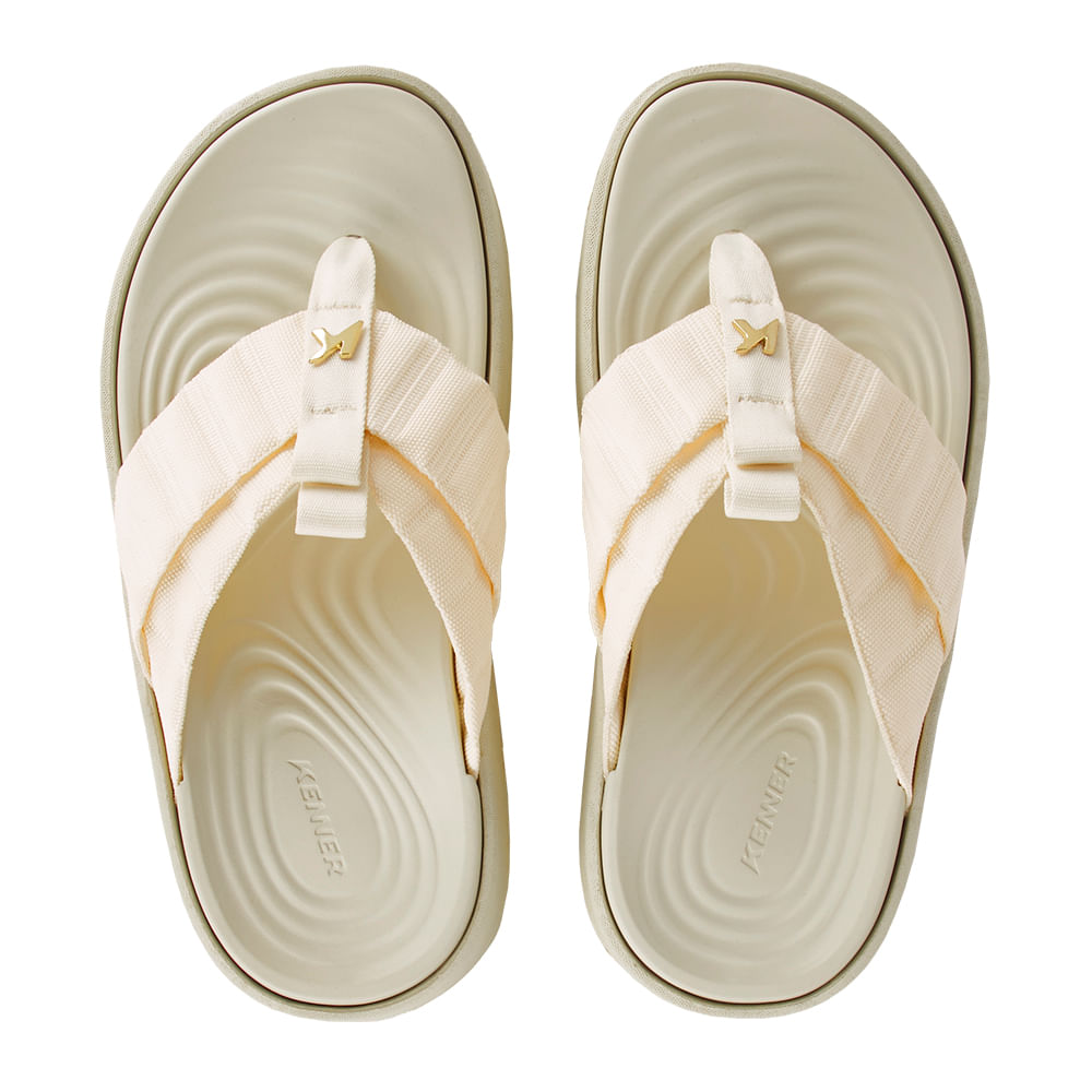 Sandália Kenner Raytek Duo Tasha&tracie Bege