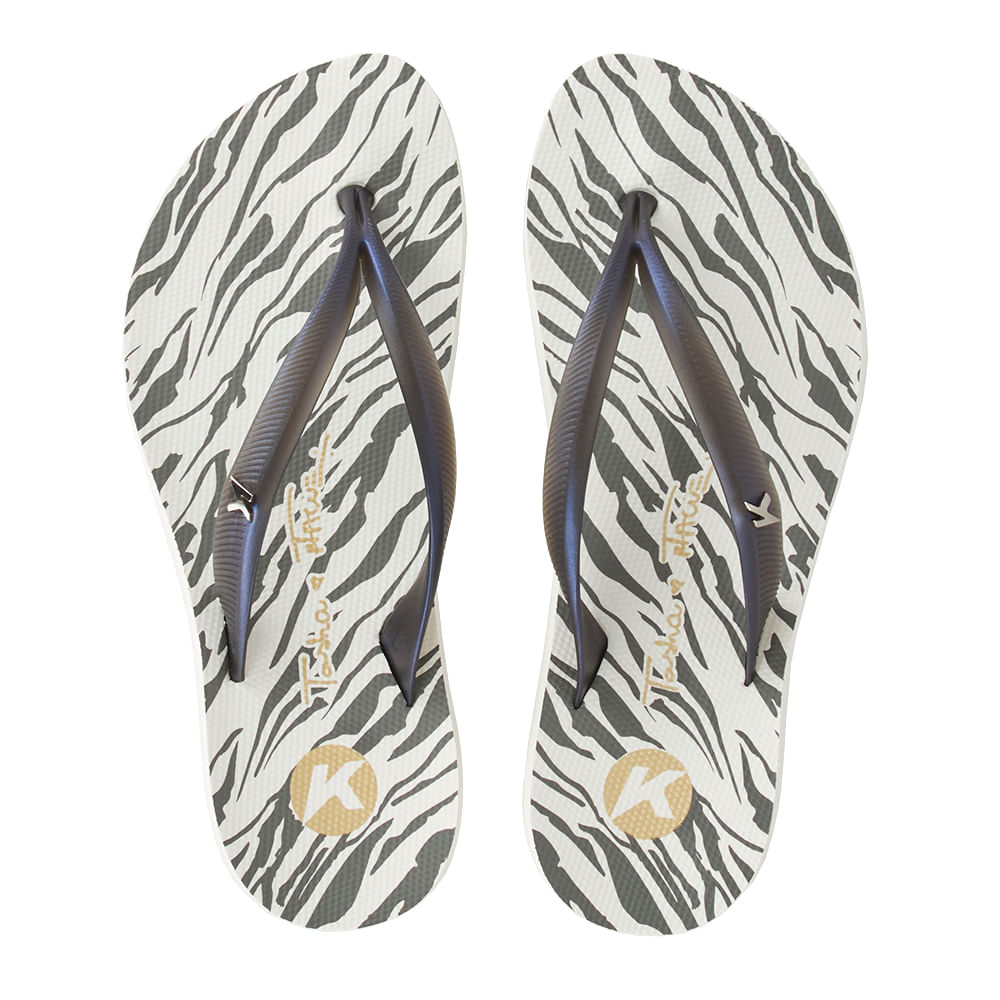 Sandália Kenner Ibiza Tasha&tracie Branco