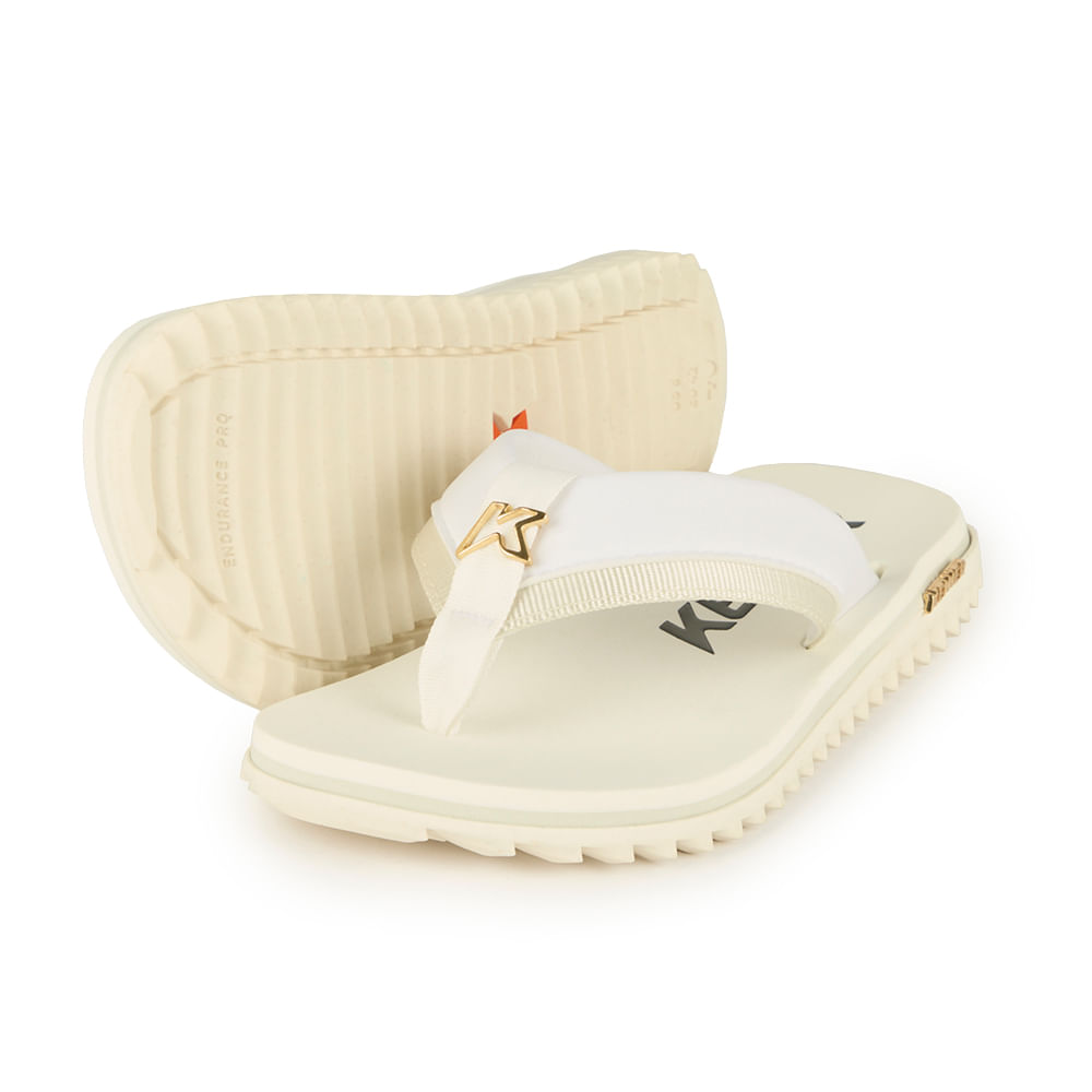 Sandália Kenner Kivah Colors Branco