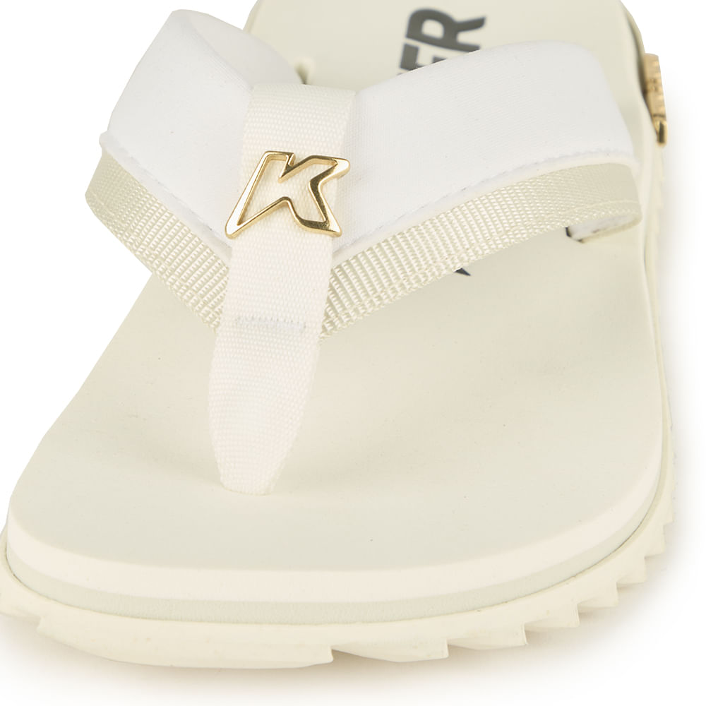 Sandália Kenner Kivah Colors Branco