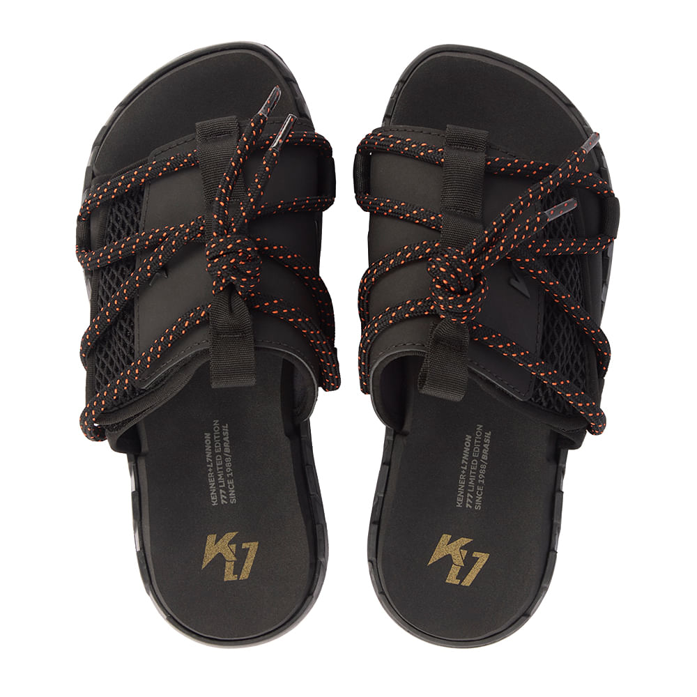 Sandália Kenner Megah Baggy L7 Preto