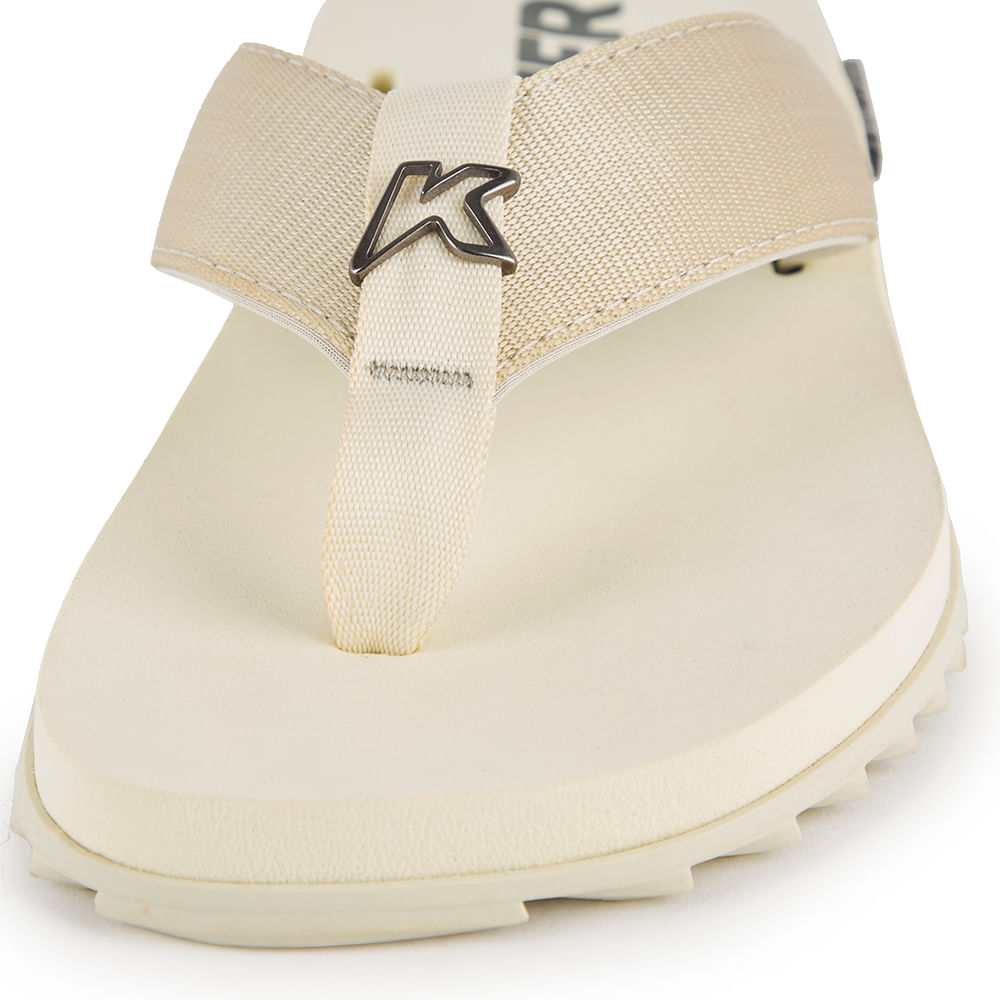 Sandália Kenner Kivah Line Creme