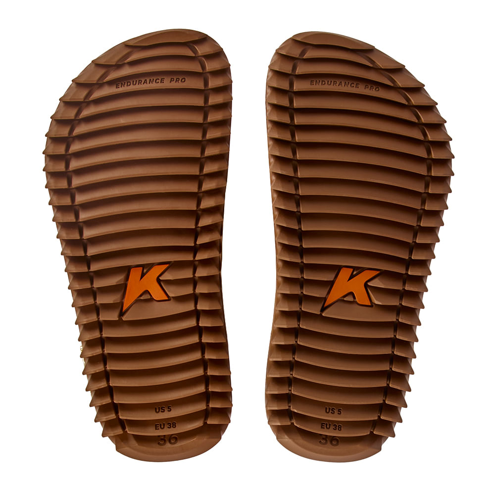 Sandália Kenner Kivah Comfy Marrom