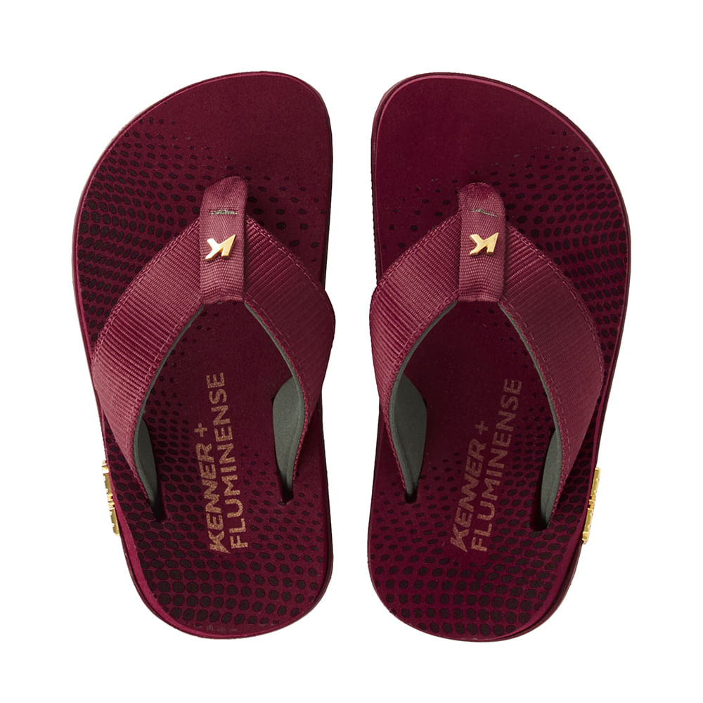 Sandália Kenner Kivah Fluminense Kids Tricolor