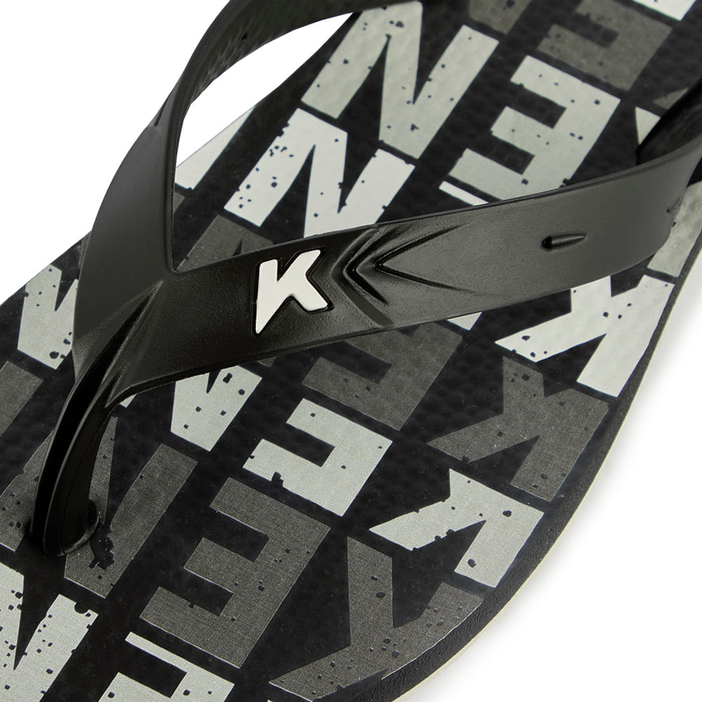 Sandália Kenner Summer Typo Preto