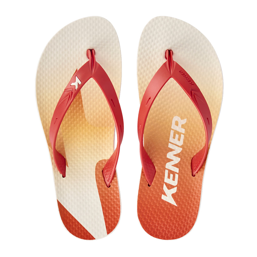 Sandália Kenner Summer Clean Vermelho