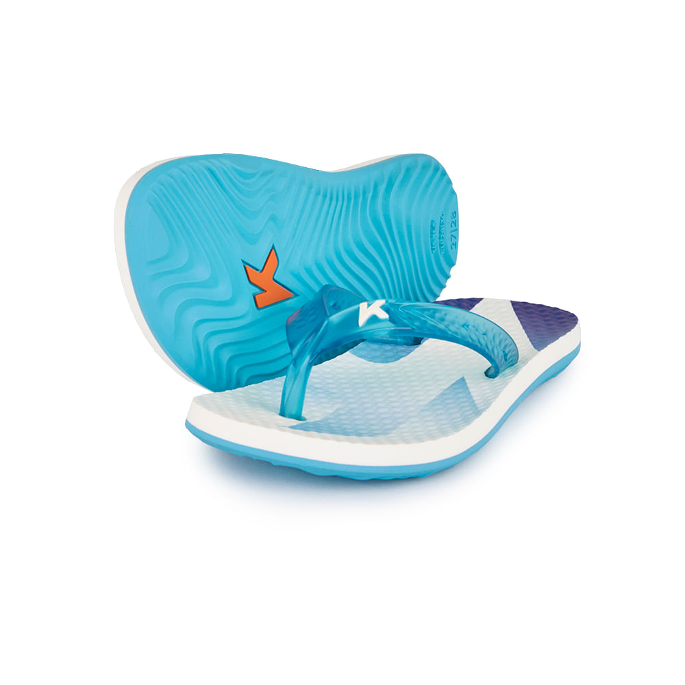 Sandália Kenner Summer Clean Kids Azul